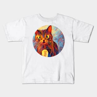 Cuddly mycat, revolution for cats Kids T-Shirt